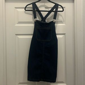 Super cute overall dress
